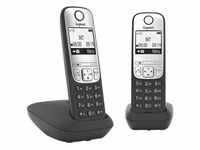 Schnurloses Telefon »Gigaset A690 Duo« schwarz schwarz, Gigaset