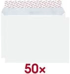 ELCO 50 Versandtaschen C4 ohne Fenster wei&szlig;, 22.9x32.4 cm