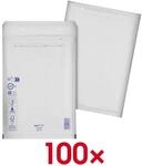 aroFol Luftpolster-Versandtaschen &raquo;W7/G&laquo; 100 St&uuml;ck wei&szlig;, 25x35 cm