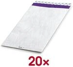Tyvek Bong 20 Sicherheits-Versandtaschen B4 ohne Fenster wei&szlig;, 35.3x25 cm