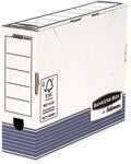 Bankers Box System Archivschachtel A4 - 8 cm wei&szlig;, 8.5x32.7x26.5 cm