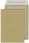 Mailmedia 100 Pappr&uuml;ckwandtaschen DIN B4 130 g/m&sup2; ohne Fenster braun, 35.3x25...