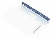 Briefumschläge DL ohne Fenster mit Haftklebung - 500 Stück weiß, Mailmedia, 22x11