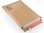 Colompac 20 Kartonversandtaschen DIN A3 ohne Fenster braun, 35.3x51.8 cm