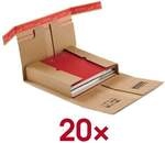 Colompac Ordnerverpackung 29,2/32,2/8 cm 1-wellig 20 St&uuml;ck braun, 30.4x9x37.1...
