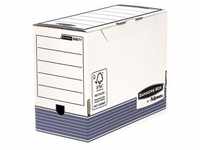 Archivschachtel A4 - 15 cm weiß, Bankers Box System, 15.8x32.7x26.5 cm