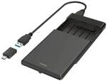 Hama USB-Festplattengeh&auml;use f&uuml;r 2,5" SSD- und HDD-Festplatten, 13.3x1.6x8.7 cm