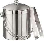 APS Eisw&uuml;rfelbeh&auml;lter-Set 1 l silber