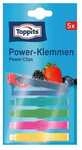 Toppits Verschluss-Klemmen &raquo;Power Clips&laquo; 5 St&uuml;ck