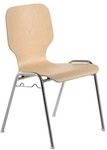 mayer Sitzm&ouml;bel Stapelstuhl &raquo;my Dario&laquo; silber, 43.5 cm