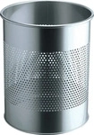 Durable 331023, Durable Stahl-Papierkorb 15 L silber, 26x31.5 cm