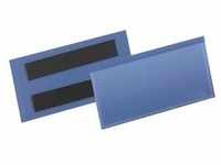 Magnetische Etikettentasche 100 x 38 mm »1741« blau, Durable