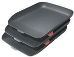 Leitz Briefkorb &raquo;Cosy&laquo; 3er-Set grau, 27.4x12x45.6 cm