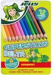 JOLLY Buntstifte &raquo;SUPERSTICKS DELTA&laquo; 12 St&uuml;ck gelb