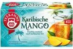 TEEKANNE Fr&uuml;chtetee Karibische Mango 20 St&uuml;ck Tassenportion Papierkuvert orange