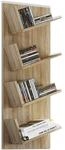VCM Morgenthaler B&uuml;cher-/CD-Regal &raquo;Lansi&laquo; braun, 33x90x16 cm