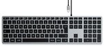 Satechi Kabelgebundene Tastatur &raquo;SLIM W3&laquo; grau / silber grau, 42.3x1x11.5 cm