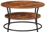 VASAGLE Couchtisch braun 80/80/45 cm braun, 45x80 cm