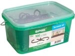 SPAX 100er-Pack Terrassen-Abstandshalter &raquo;AIR&laquo; 4,5 mm