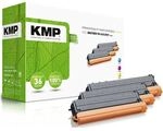 KMP Toner ersetzt Brother &raquo;TN-421C/M/Y&laquo; cyan, magenta, gelb blau