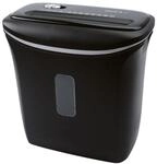 GENIE Aktenvernichter 480 X mit Partikelschnitt bis 8 Blatt schwarz, 32.2x32.5x17 cm