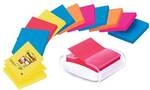 Post-it Super Sticky Haftnotizen &raquo;Z-Notes&laquo; 76 x 76 mm, 12 St&uuml;ck mehrfarbig