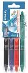 Pilot 4er-Etui Tintenroller &raquo;FriXion Clicker 0.7&laquo; Set2Go
