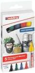 Edding 5er-Pack Permanentmarker &raquo;3000 basic&laquo; grau