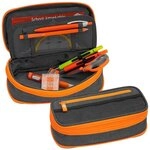 Wedo Schlamperm&auml;ppchen &raquo;NEON Stretch&laquo; neonorange/grau gr&uuml;n, 23 cm