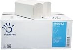 Papernet Papierhandt&uuml;cher naturwei&szlig; 3990 Blatt (15 Pack &agrave; 266 T&uuml;cher) wei&szlig;, 24