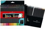 Faber-Castell (Schule) 50er-Kartonetui Buntstifte &raquo;Black Edition&laquo; schwarz