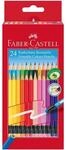 Faber-Castell (Schule) 24er-Pack Buntstifte &raquo;Classic Colours Radierbare&laquo;