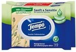 Tempo Doppelpack Feuchtes Toilettenpapier &raquo;Sanft & Sensitiv&laquo; wei&szlig;