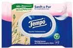 Tempo Feuchtes Toilettenpapier &raquo;Sanft & Pur&laquo; 42 Blatt wei&szlig;