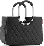 reisenthel Einkaufstasche &raquo;loopshopper L rhombus black&laquo; schwarz, 46x34.5x25 cm