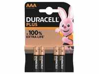 4er-Pack Batterien »Plus« Micro / AAA / LR03, Duracell