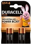 Duracell 4er-Pack Batterien &raquo;Plus&laquo; Micro / AAA / LR03