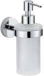 tesa Seifenspender &raquo;SMOOZ&laquo; 200 ml - bohrfreie Montage silber, 7x17x12.6 cm