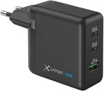 Xlayer Powercharger 65 W - USB-C Ladeger&auml;t - schwarz schwarz, 6x3.5x9.5 cm