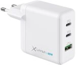 Xlayer Powercharger 65 W - USB-C Ladeger&auml;t - wei&szlig; wei&szlig;, 9.5 cm