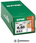 SPAX Holzbauschrauben T30 Tellerkopf WIROX 6 x 60 mm 200 St.