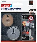 tesa Handtuchhaken &raquo;Powerbutton Universal Large&laquo; grau, 4.3x4.3x4.4 cm