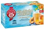 TEEKANNE Fr&uuml;chtetee Griechische Aprikose 20 St&uuml;ck Tassenportion Papierkuvert orange