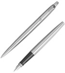 Parker 2-tlg. Schreibset &raquo;DuoSet Jotter&laquo; Edelstahl silber