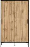 M&ouml;belpartner Schiebet&uuml;renschrank &raquo;Country&laquo; braun, 100x163.8x41 cm