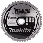 makita Kreiss&auml;geblatt &raquo;E-12273 EFFICCUT&laquo; 260,0 mm 75 Z&auml;hne braun