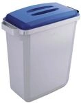 Durable Abfallbeh&auml;lter &raquo;Durabin 60&laquo; 60 Liter blau, 55.5x61.5x28.5 cm