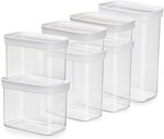emsa Vorratsdosen-Set &raquo;OPTIMA&laquo; 7 St&uuml;ck transparent, 16x23.8x9.9 cm