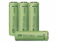 4er-Pack Akkus »ReCyko+« Mignon / AA / 1300 mAh, GP Batteries