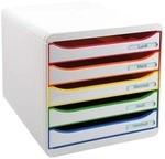 EXACOMPTA Ablagesystem &raquo;Big-Box Plus&laquo; wei&szlig;, 27.8x27.1x34.7 cm